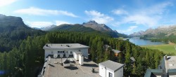Archiv Foto Webcam Sils im Engadin - Silsersee 09:00