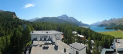 Archiv Foto Webcam Sils im Engadin - Silsersee 13:00