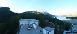 Archiv Foto Webcam Sils im Engadin - Silsersee 08:00