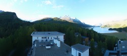 Archiv Foto Webcam Sils im Engadin - Silsersee 08:00