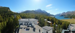 Archiv Foto Webcam Sils im Engadin - Silsersee 13:00