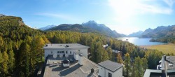 Archiv Foto Webcam Sils im Engadin - Silsersee 15:00
