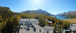 Archiv Foto Webcam Sils im Engadin - Silsersee 13:00