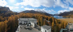 Archived image Webcam Engadin - Lake Silsersee 09:00