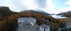 Archived image Webcam Engadin - Lake Silsersee 13:00