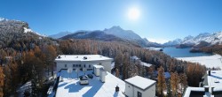 Archiv Foto Webcam Sils im Engadin - Silsersee 13:00