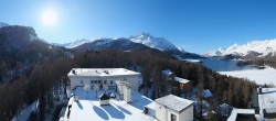 Archiv Foto Webcam Sils im Engadin - Silsersee 09:00
