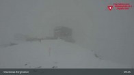 Archiv Foto Webcam Diavolezza: Berghaus Diavolezza 08:00