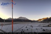 Archiv Foto Webcam Samedan I Flugplatz Richtung West 07:00