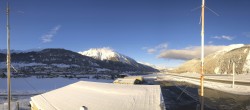 Archiv Foto Webcam Samedan I Flugplatz Richtung West 15:00