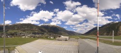 Archived image Webcam Samedan I Airport orientation west 13:00