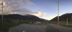 Archived image Webcam Samedan I Airport orientation west 19:00