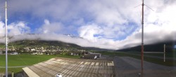 Archiv Foto Webcam Samedan I Flugplatz Richtung West 07:00