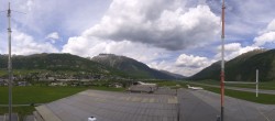 Archived image Webcam Samedan I Airport orientation west 13:00