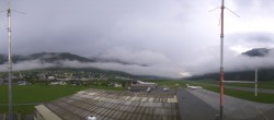 Archiv Foto Webcam Samedan I Flugplatz Richtung West 07:00