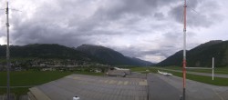 Archived image Webcam Samedan I Airport orientation west 19:00