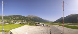 Archiv Foto Webcam Samedan I Flugplatz Richtung West 09:00