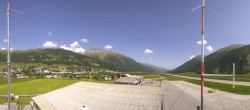 Archiv Foto Webcam Samedan I Flugplatz Richtung West 11:00