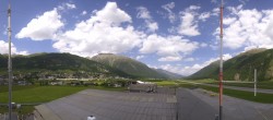 Archiv Foto Webcam Samedan I Flugplatz Richtung West 13:00