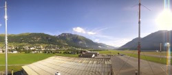 Archiv Foto Webcam Samedan I Flugplatz Richtung West 07:00