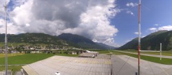 Archiv Foto Webcam Samedan I Flugplatz Richtung West 11:00