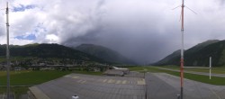 Archiv Foto Webcam Samedan I Flugplatz Richtung West 13:00