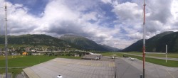 Archiv Foto Webcam Samedan I Flugplatz Richtung West 11:00