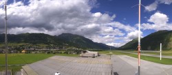 Archiv Foto Webcam Samedan I Flugplatz Richtung West 10:00