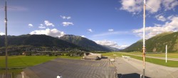 Archiv Foto Webcam Samedan I Flugplatz Richtung West 17:00