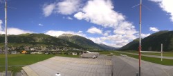 Archiv Foto Webcam Samedan I Flugplatz Richtung West 11:00