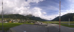 Archiv Foto Webcam Samedan I Flugplatz Richtung West 09:00