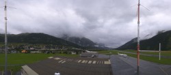 Archiv Foto Webcam Samedan I Flugplatz Richtung West 09:00