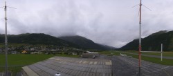 Archiv Foto Webcam Samedan I Flugplatz Richtung West 09:00