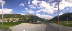 Archiv Foto Webcam Samedan I Flugplatz Richtung West 09:00