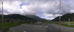 Archiv Foto Webcam Samedan I Flugplatz Richtung West 17:00