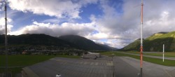 Archiv Foto Webcam Samedan I Flugplatz Richtung West 19:00