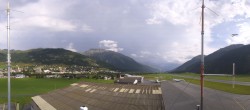 Archiv Foto Webcam Samedan I Flugplatz Richtung West 09:00