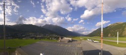 Archiv Foto Webcam Samedan I Flugplatz Richtung West 17:00