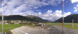 Archiv Foto Webcam Samedan I Flugplatz Richtung West 09:00