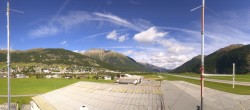 Archiv Foto Webcam Samedan I Flugplatz Richtung West 11:00