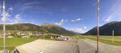 Archiv Foto Webcam Samedan I Flugplatz Richtung West 09:00
