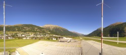 Archiv Foto Webcam Samedan I Flugplatz Richtung West 11:00