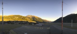 Archiv Foto Webcam Samedan I Flugplatz Richtung West 08:00