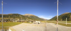 Archiv Foto Webcam Samedan I Flugplatz Richtung West 13:00