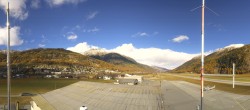 Archiv Foto Webcam Samedan I Flugplatz Richtung West 13:00