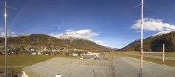 Archiv Foto Webcam Samedan I Flugplatz Richtung West 11:00