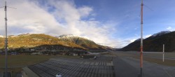 Archiv Foto Webcam Samedan I Flugplatz Richtung West 03:00