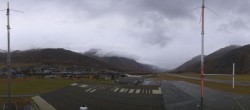 Archiv Foto Webcam Samedan I Flugplatz Richtung West 07:00