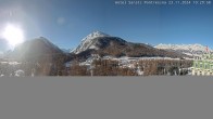 Archiv Foto Webcam Pontresina: Hotel Saratz 09:00