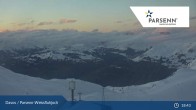 Archived image Webcam Davos Klosters: Weissfluhjoch (2260 m) 02:00